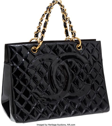 chanel black|chanel black tote bag.